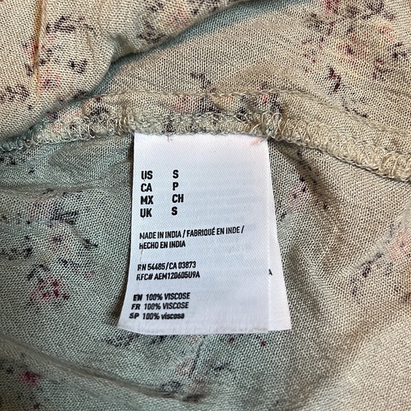 American Eagle floral baby doll top - Picture 5 of 9